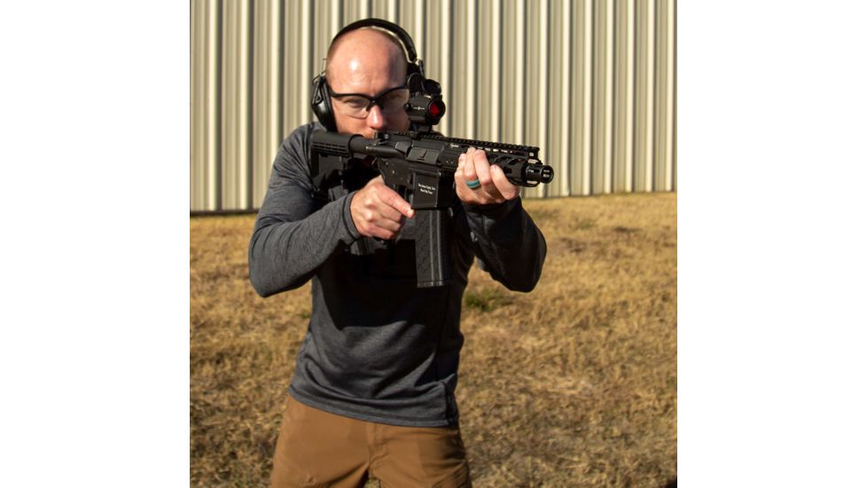 SightMark 1x-28mm Element Mini Solar Kırmızı Nokta, Kırmızı, 3 MOA Nokta, 1 MOA, Siyah, SM26041